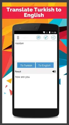 Turkish English Translator android App screenshot 0