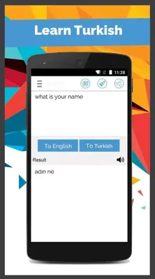 Turkish English Translator android App screenshot 3